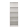 Βιβλιοθήκη σε χρώμα λευκό high gloss 58x23x170