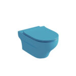 Olympia Trend Round 02 Turquoise matt - Νιπτήρας Επικαθήμενος χωρίς βαλβίδα