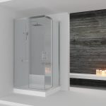 Orabella Vitalia Square Easy Fix H200 110X110 - Καμπίνα Τετράγωνη
