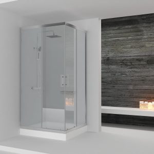 Orabella Vitalia Square Easy Fix H200 90X90 - Καμπίνα Τετράγωνη