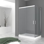 Orabella Stardust Easy Fix H200 100X130 - Καμπίνα αντιστρέψιμη, ασύμμετρη