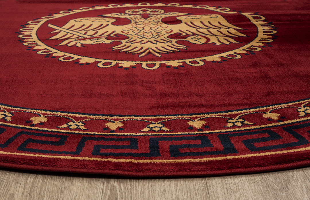 ΧΑΛΙ ΕΚΚΛΗΣΙΑΣΤΙΚΟ ATHOS 2128A BURGUNDY  ΡΟΤΟΝΤΑ - 300X300  NewPlan