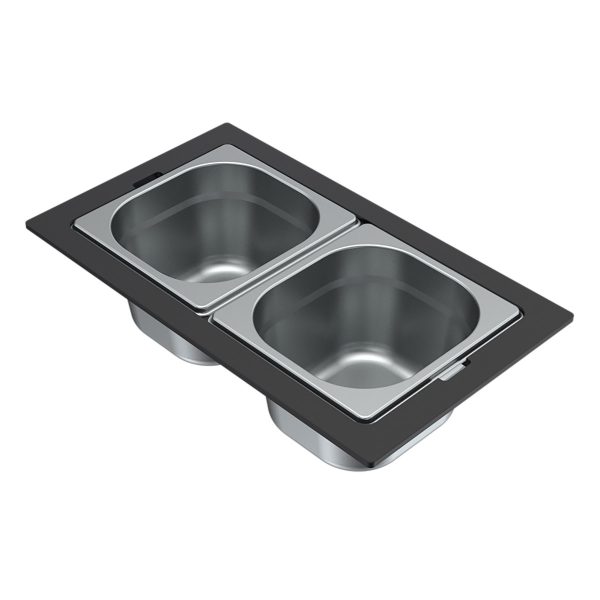 Μπολ ανοξείδωτο για νεροχύτη SINTESI Frame KF012100 ELLECI